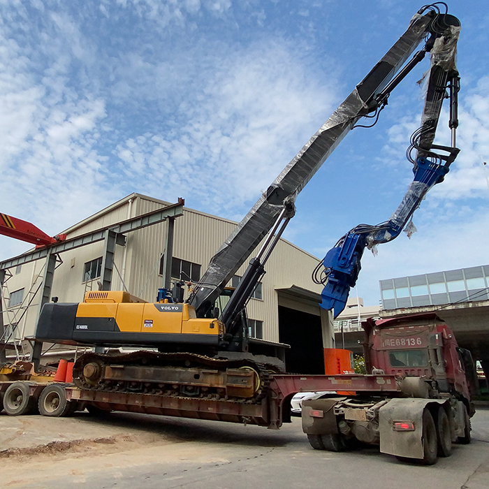 Volvo EC480 16.8M U-образная стальная шпунтовая свая с длинной рукой