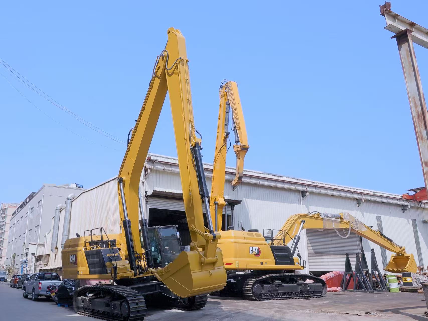 excavator long reach boom excavator long reach boom